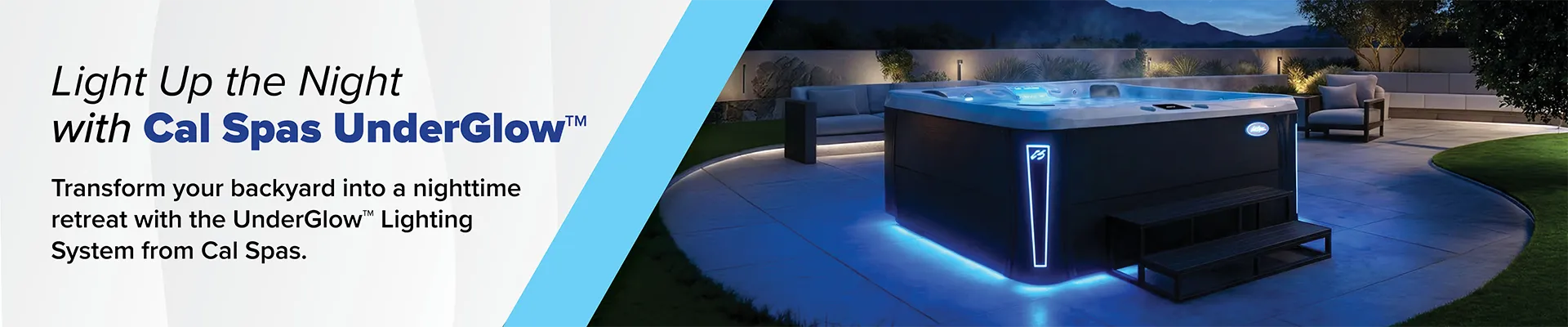 Calspas hot tub being used in a family setting - Cape Coral